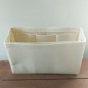Felt large tote purse organizer